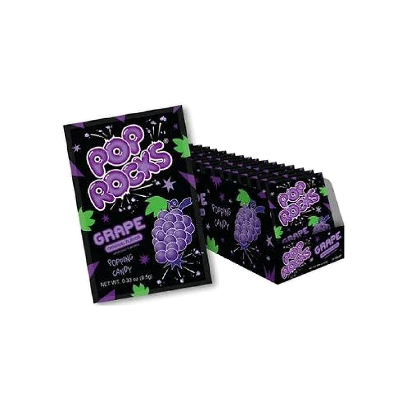 Pop Rocks Popping Candy - Grape - 10g -24ct