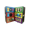Square Flip Top Torch Lighter - Assorted Design - 72ct