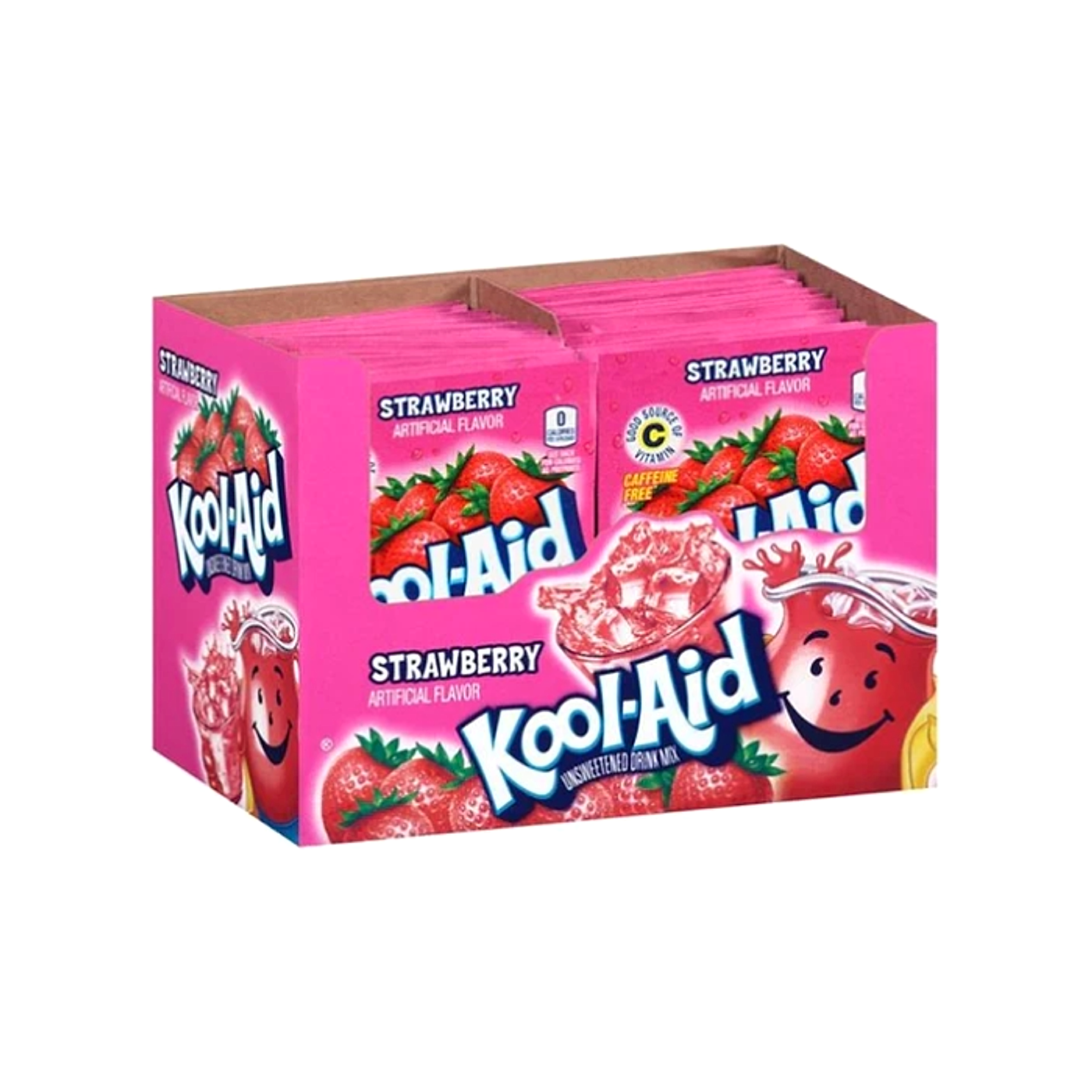 Kool-Aid Unsweetened Drink Mix- Strawberry - 48ct
