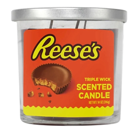 Reese's Peanut Butter 3 Wick Scented Candle - 14oz