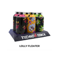 5" Techno Small Spray Can Torch Lighters - Lolly Floater - 6ct