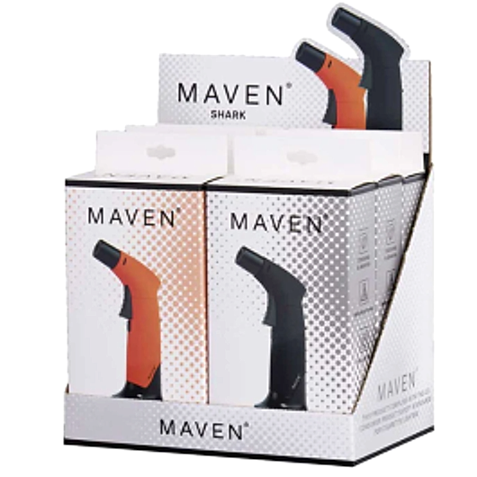 Maven Shark Torch Lighter- 6ct