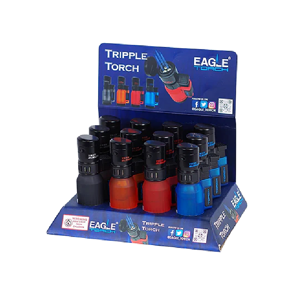 Eagle Torch- Luxury Triple Torch- 12ct