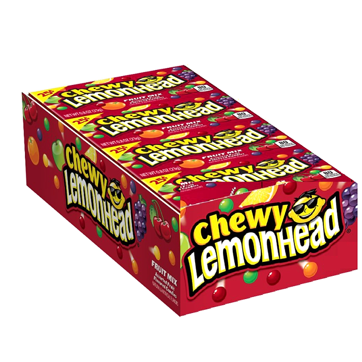 Lemonhead Chewy Lemon Candy Theatre Box 142g - 12ct