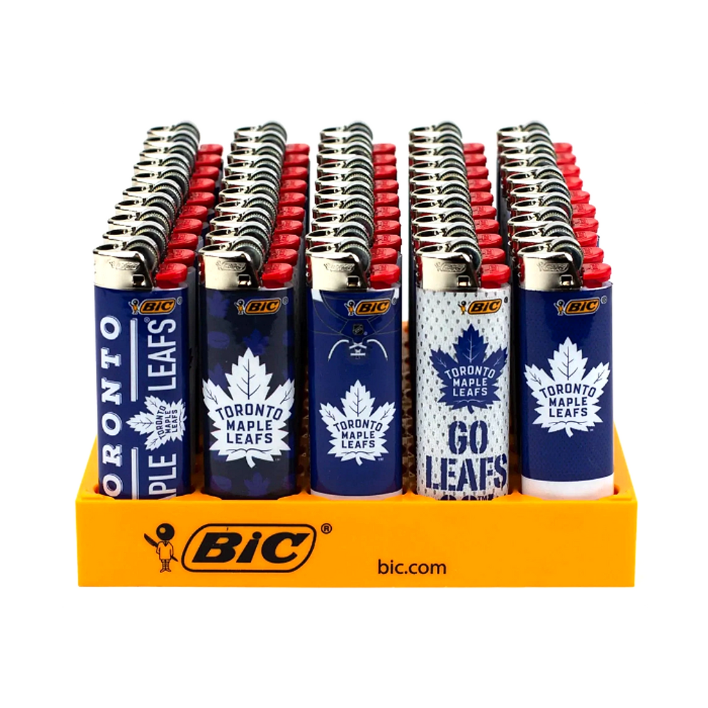 Bic Lighters Toronto Maple Leaf Series - 50ct