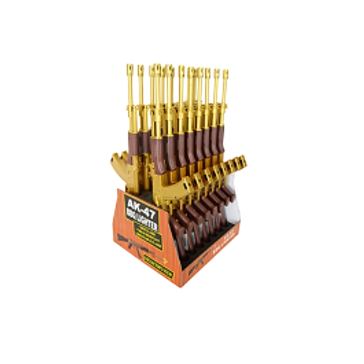 Techno AK-47 Barbeque Lighter - 12ct