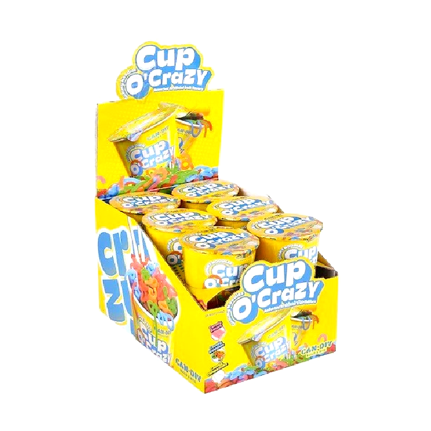 Too Tarts Gummy Noodles Cup o'Crazy 63g - 12ct