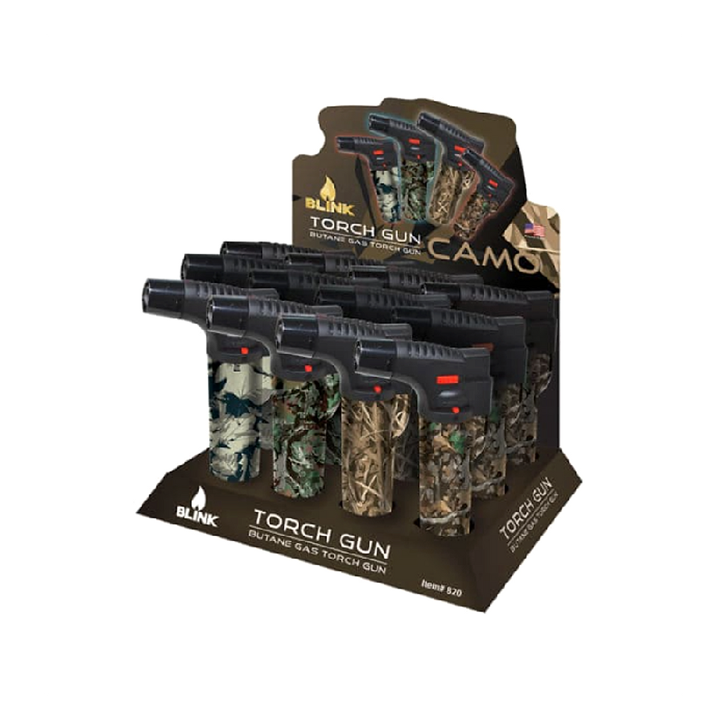 Blink Torch Gun - Camo- 12ct