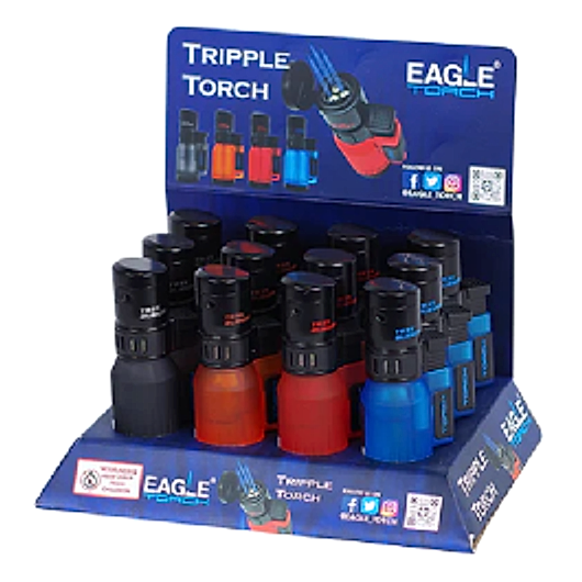Eagle Torch- Luxury Triple Torch- 12ct