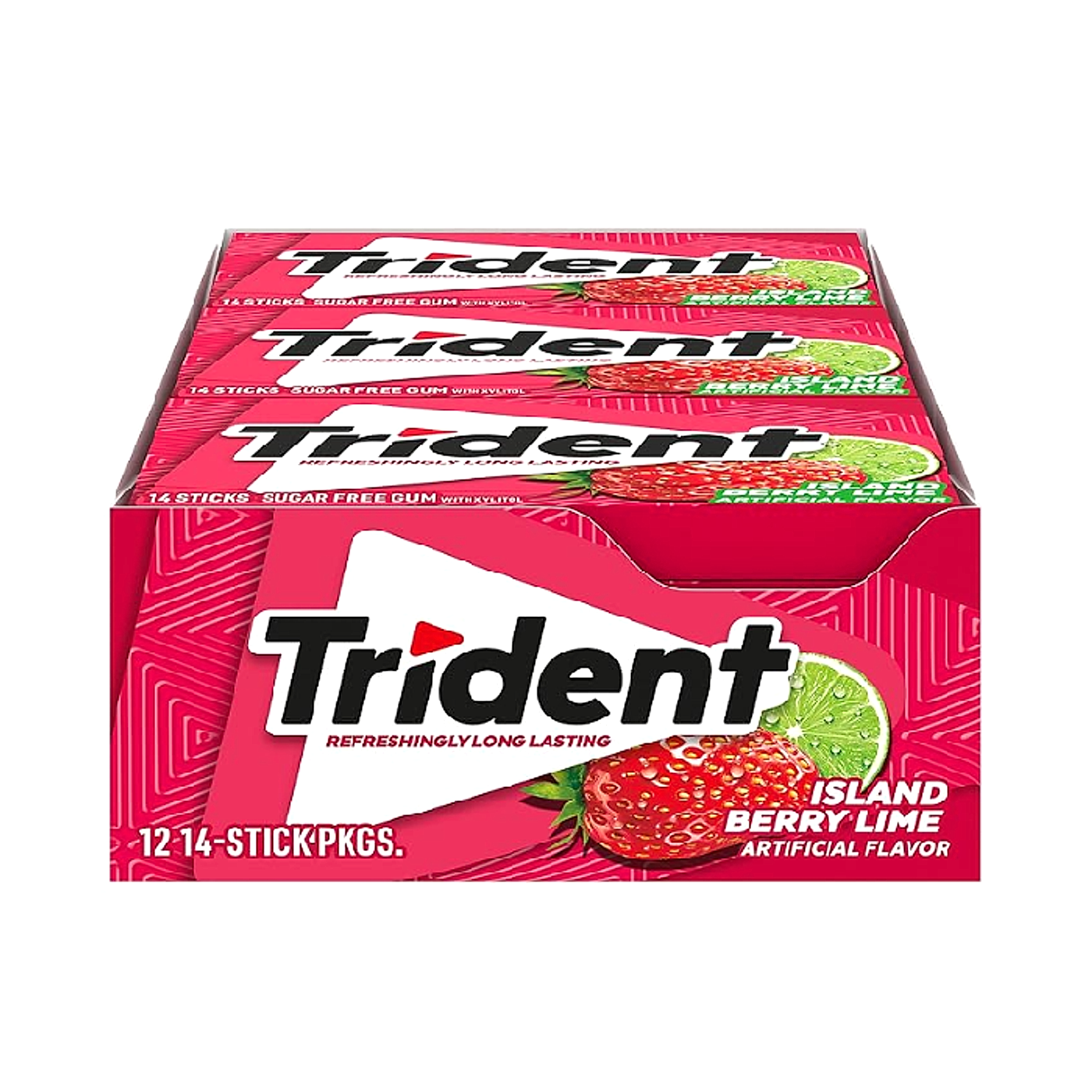 Trident Gum - Island Berry Lime - 12ct