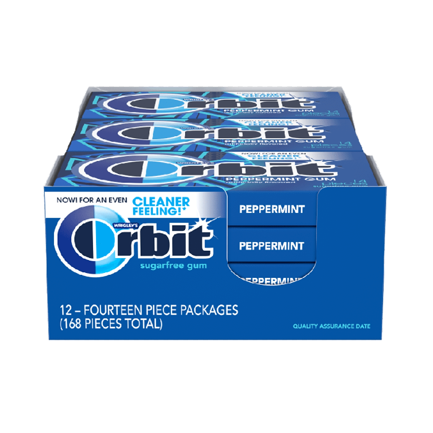 Orbit Sugar Free Gum - Peppermint - 12ct