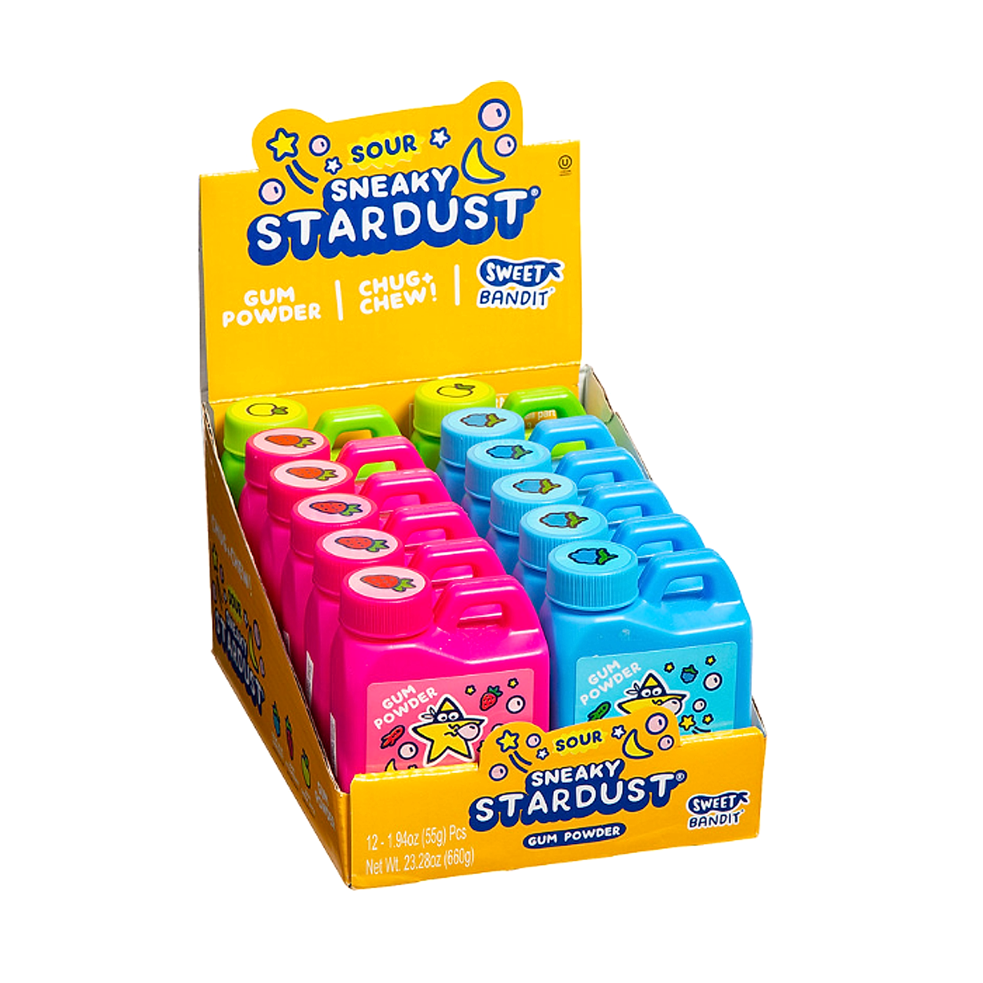 Sneaky Starsdust Gum Powder 55g - 12ct
