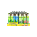 Clipper Dollar Leaves Series Lighters - 48ct