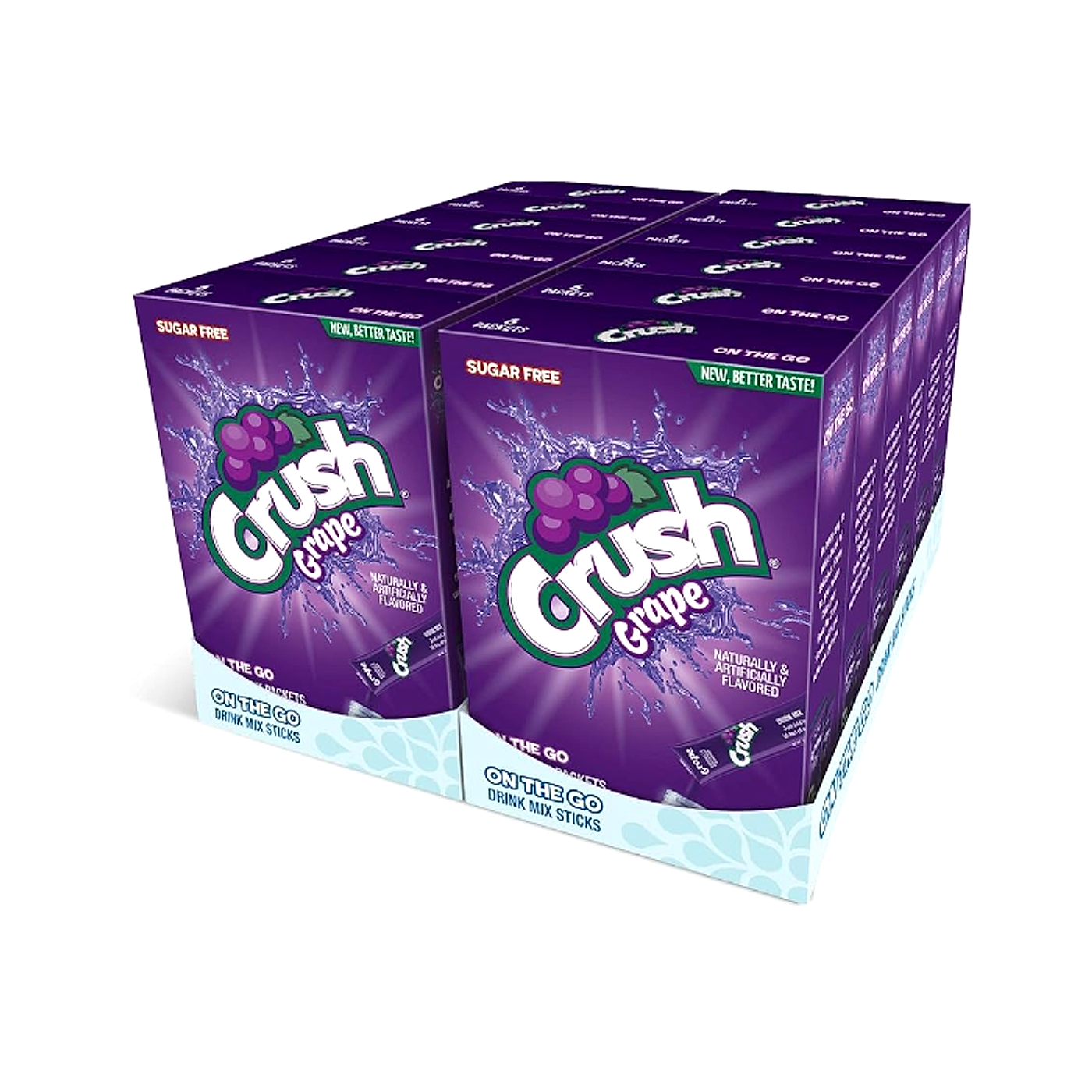 Crush Power Drink Mix- Grape- 6ct/6pk