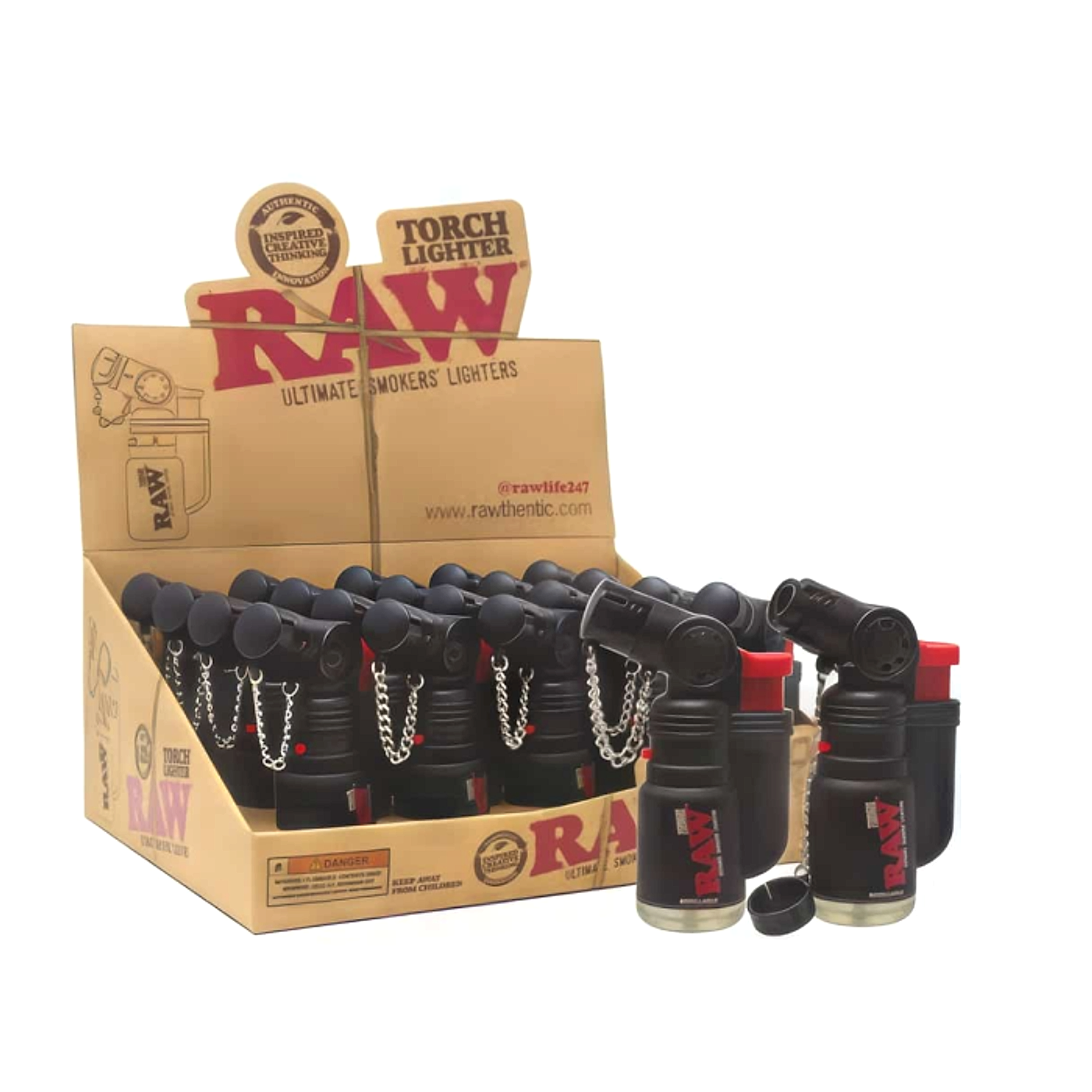 Raw Torch Lighter - 20ct