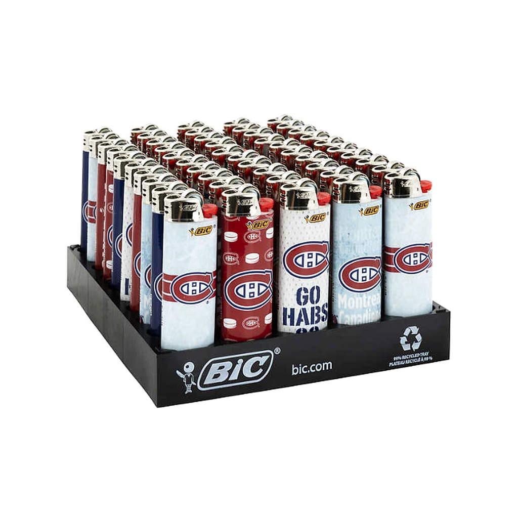 Bic Montreal Canadians Series Lighters -50ct