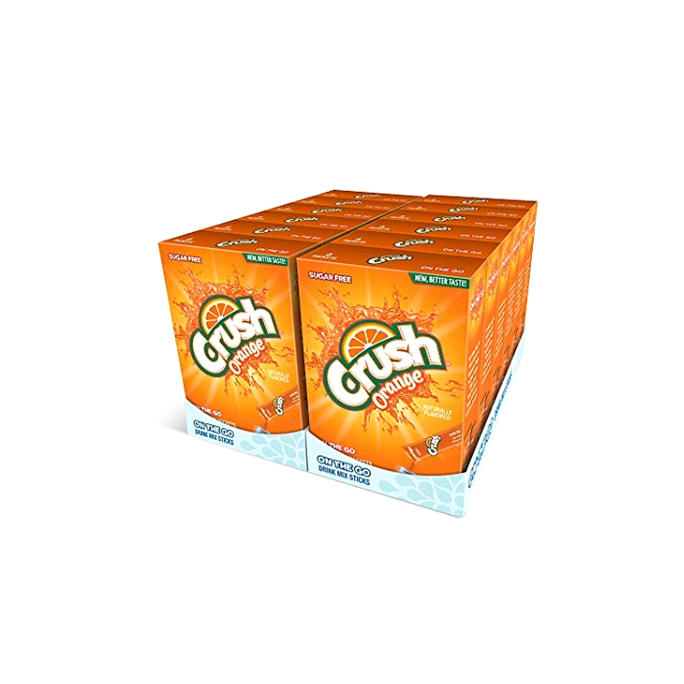 Crush Power Drink Mix- Orange - 6ct/6pk