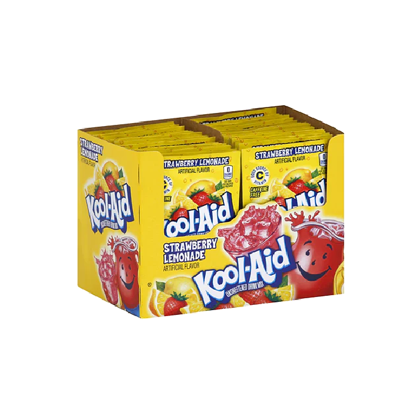 Kool-Aid Unsweetened Drink Mix- Strawberry Lemonade - 48ct