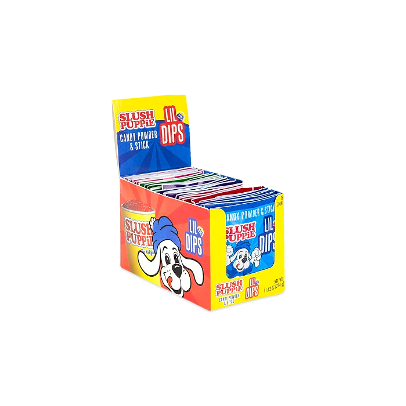 Slush Puppie Candy Powder & Stick - Lil Dips - 36ct