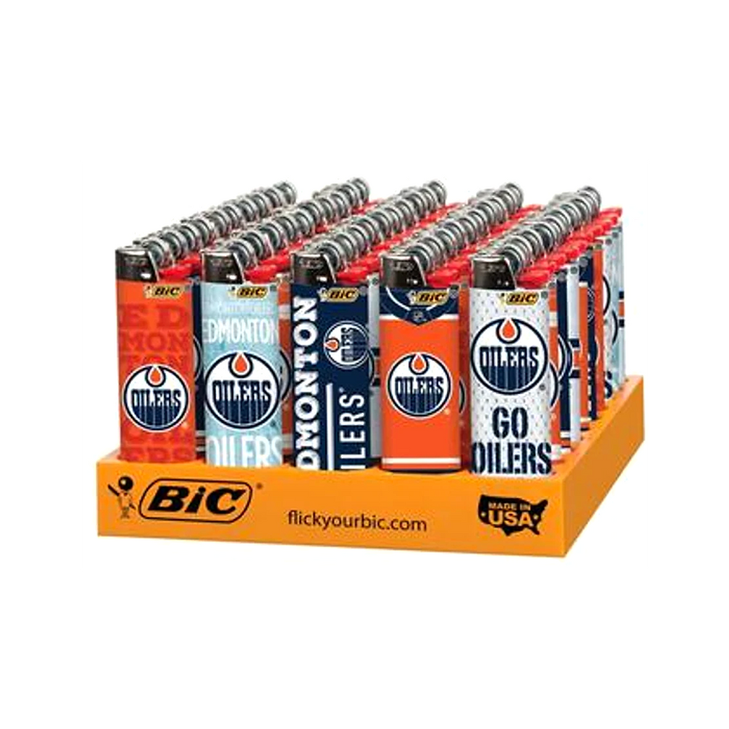 Bic Edmonton Oilers Series Lighters - 50ct