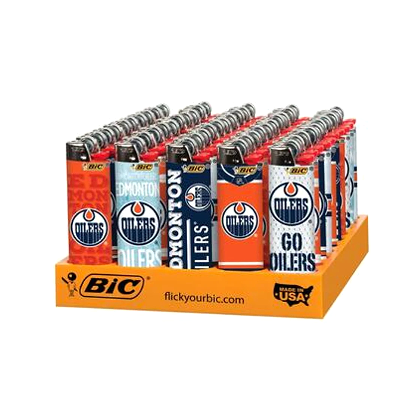 Bic Edmonton Oilers Series Lighters - 50ct