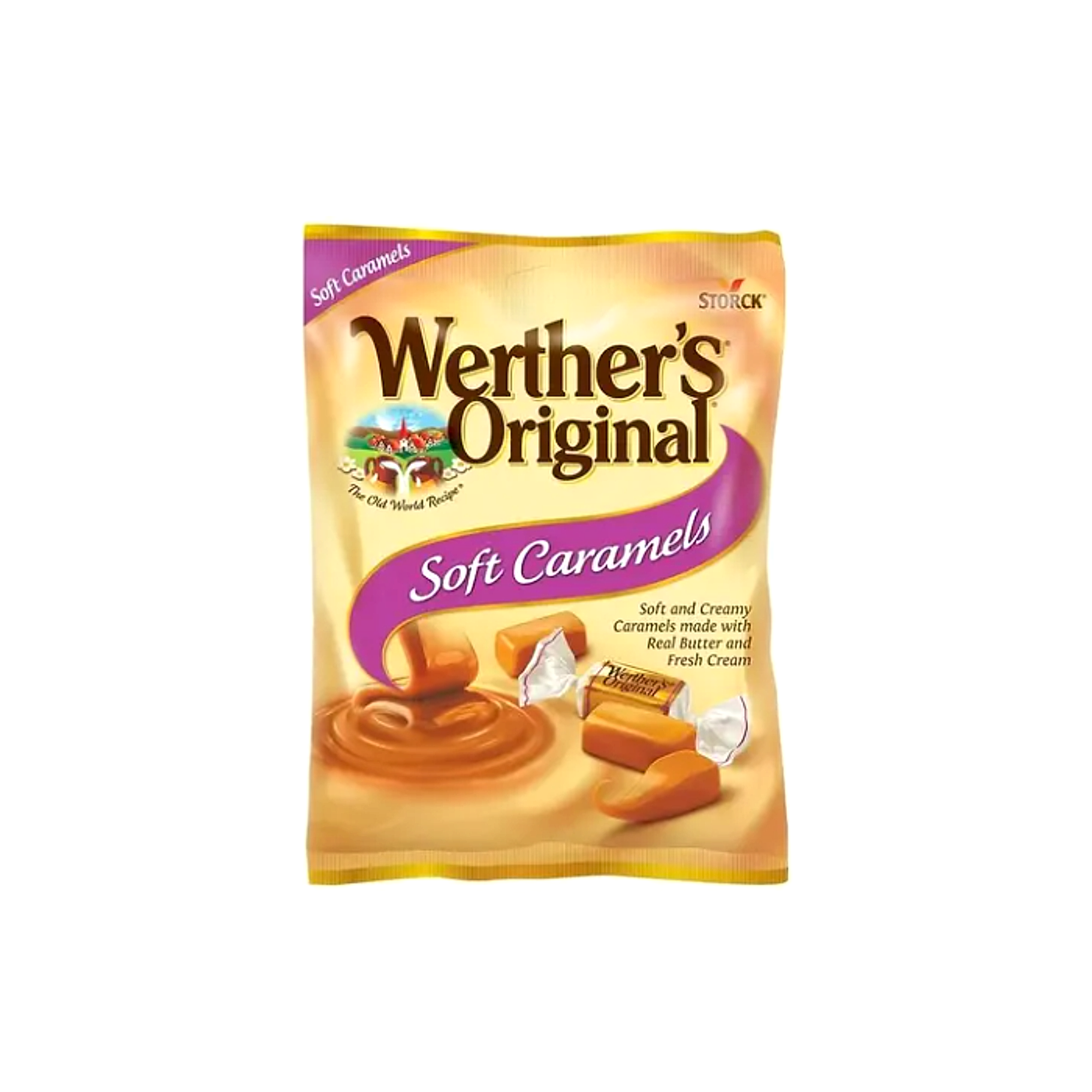 Werther's Original - Soft Caramels - 68g -12ct