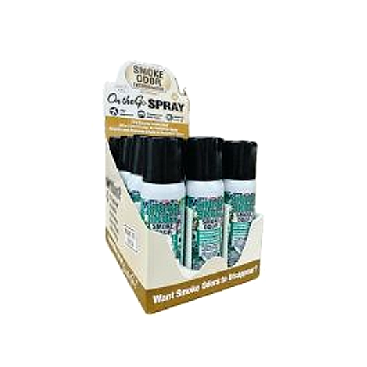 Smoke Odor Exterminator & Freshener Mini Spray 3oz - Sugar Skull - 12ct - Display