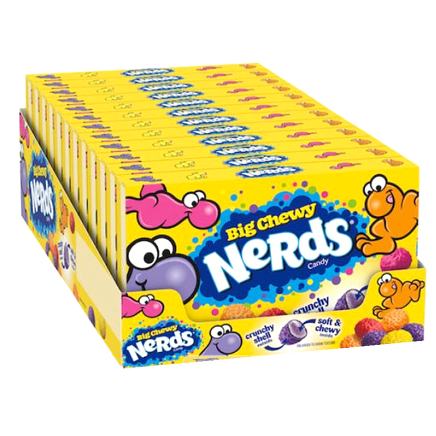 Nerds Big Chewy Theatre Box - 120g - 12ct