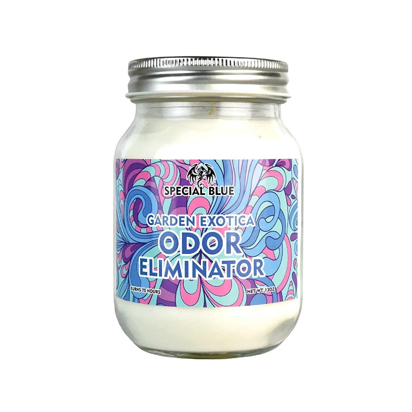 Special Blue Odor Eliminator Candle
