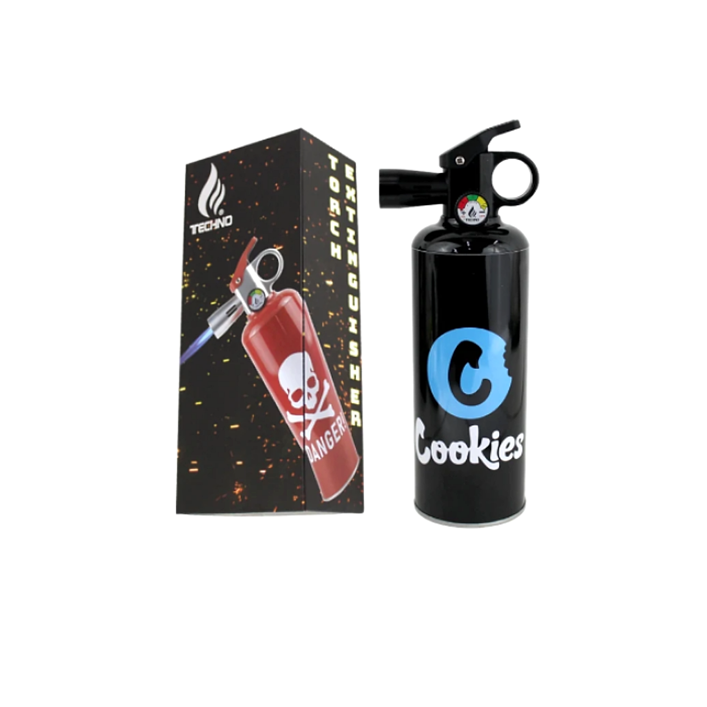8.5" Techno Fire Extinguisher Torch Lighter