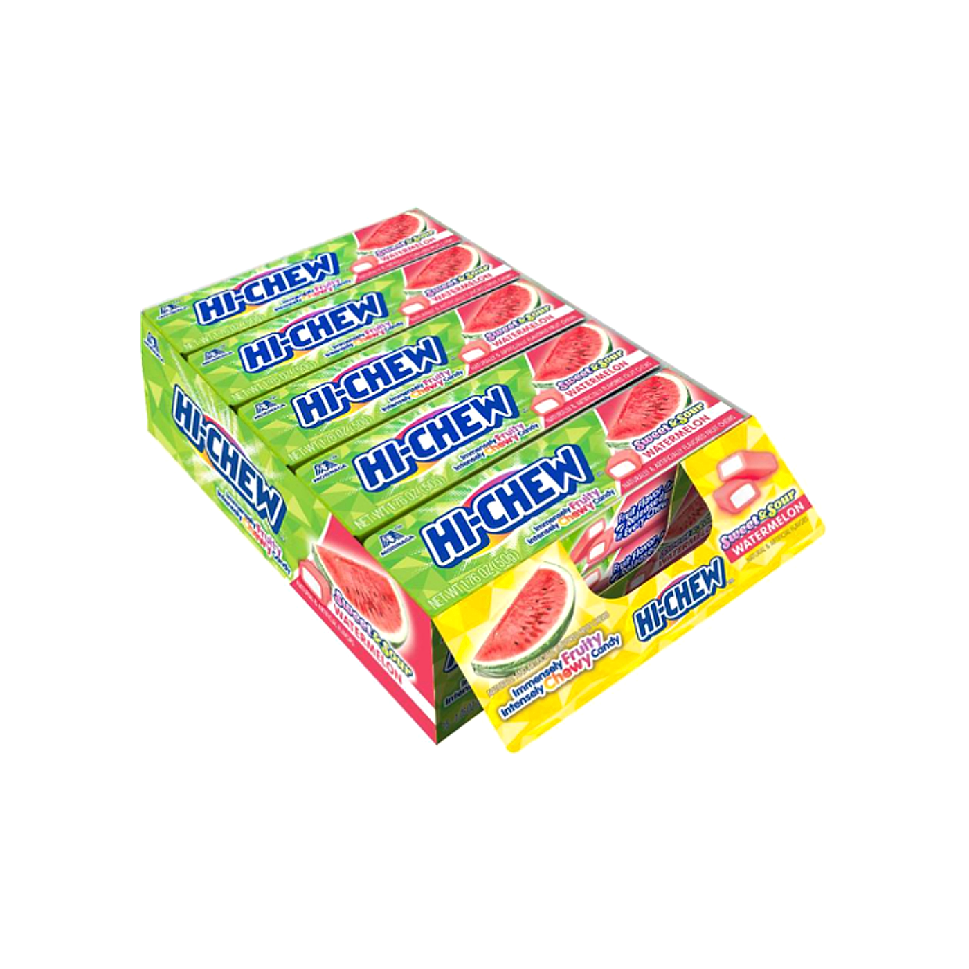 HI-Chew Fruity Candy - Sour Waterlmelon - 15ct