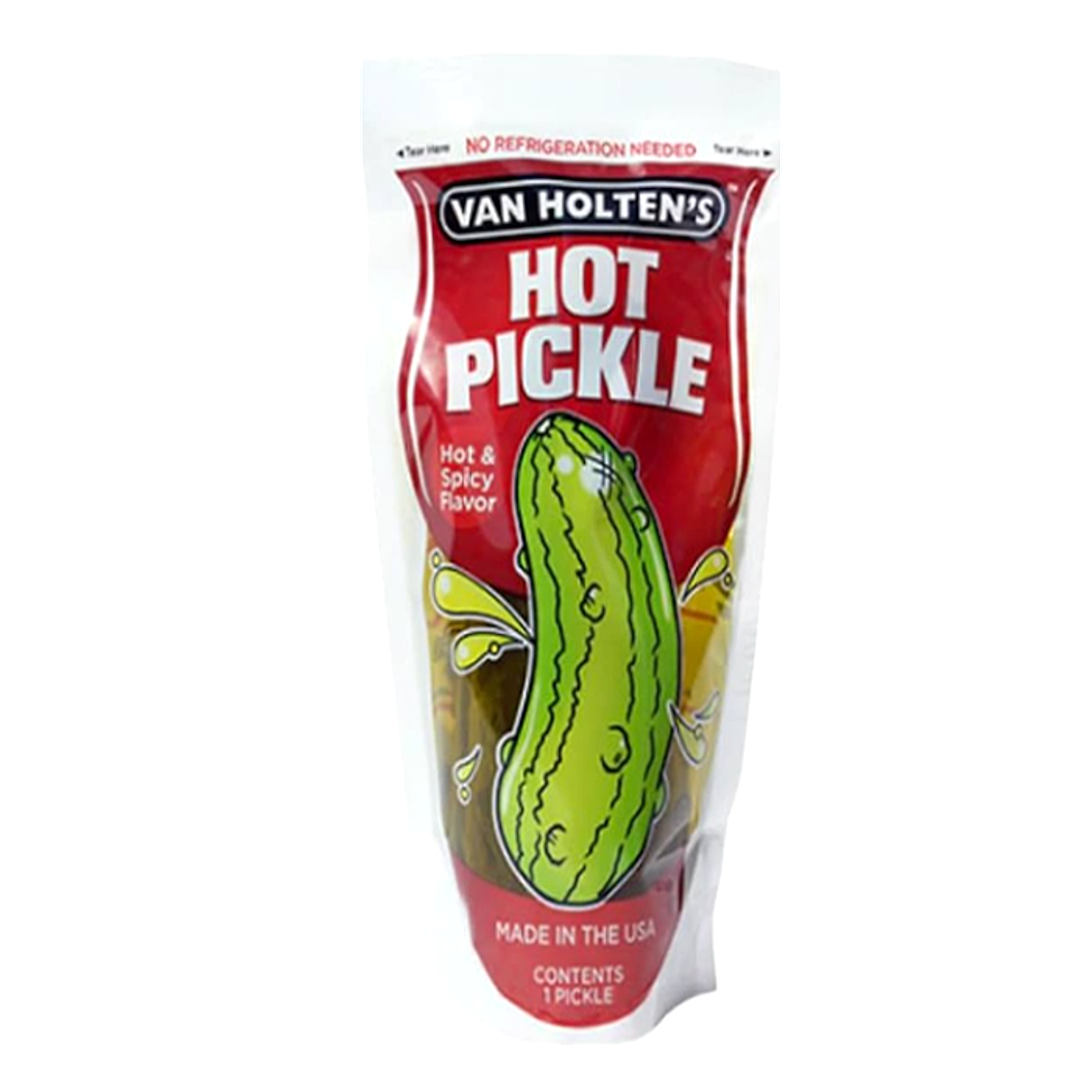 Van Holten's - Hot Pickles - 5oz -12ct