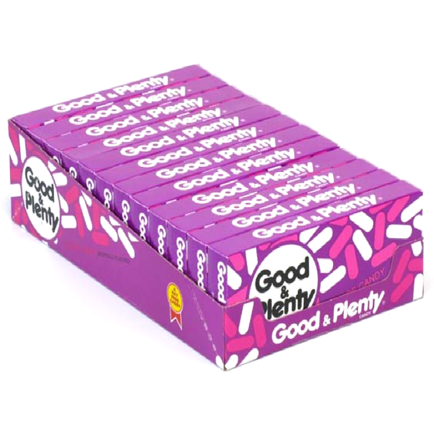 Good & Plenty Licorice Candy Theater Box 170g - 12ct
