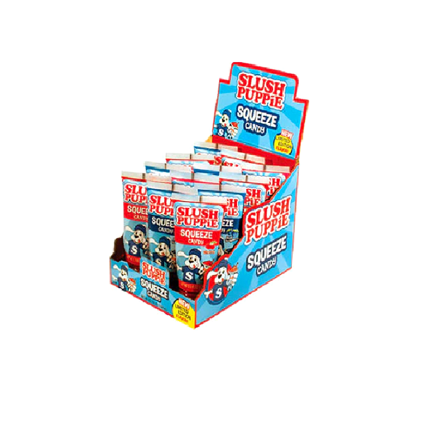 Slush Puppie Squeeze Candy 60g - 12ct