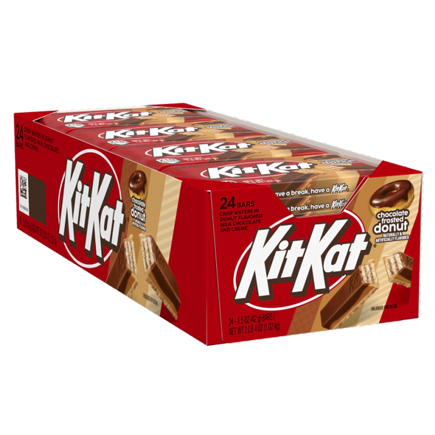 Kitkat Standard Bar - Chocolate Frosted Donut - 42g -24ct