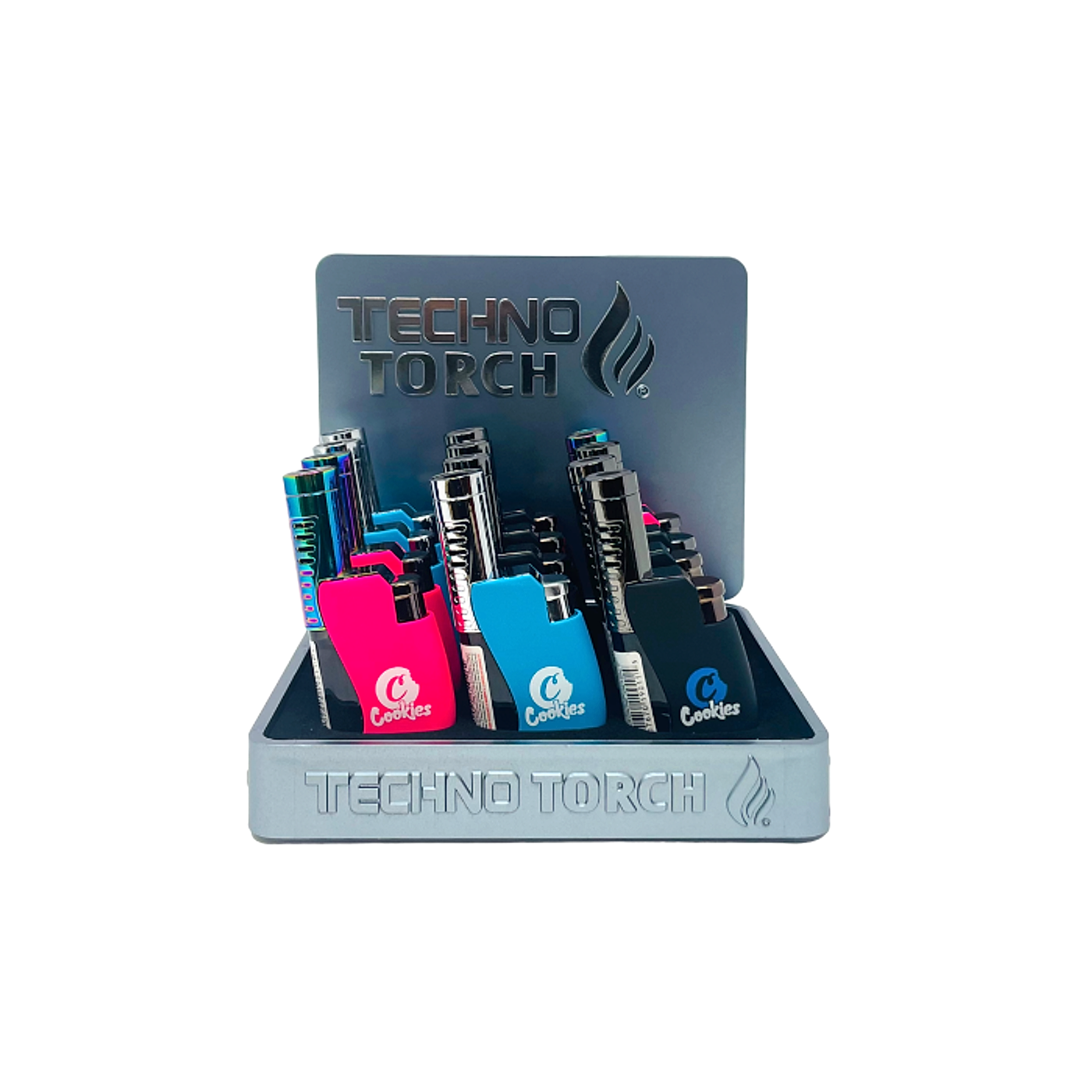 Cookies Techno Gun Torch Lighter - 12ct