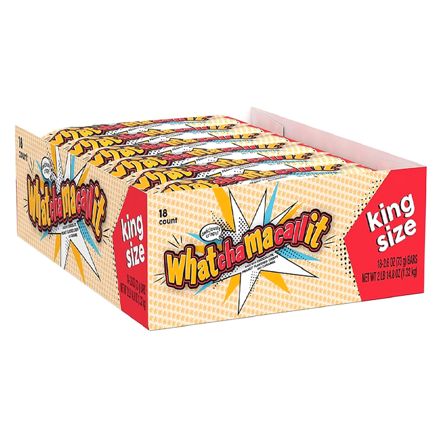 Whatchamacallit King Size Bar 73g - 18ct