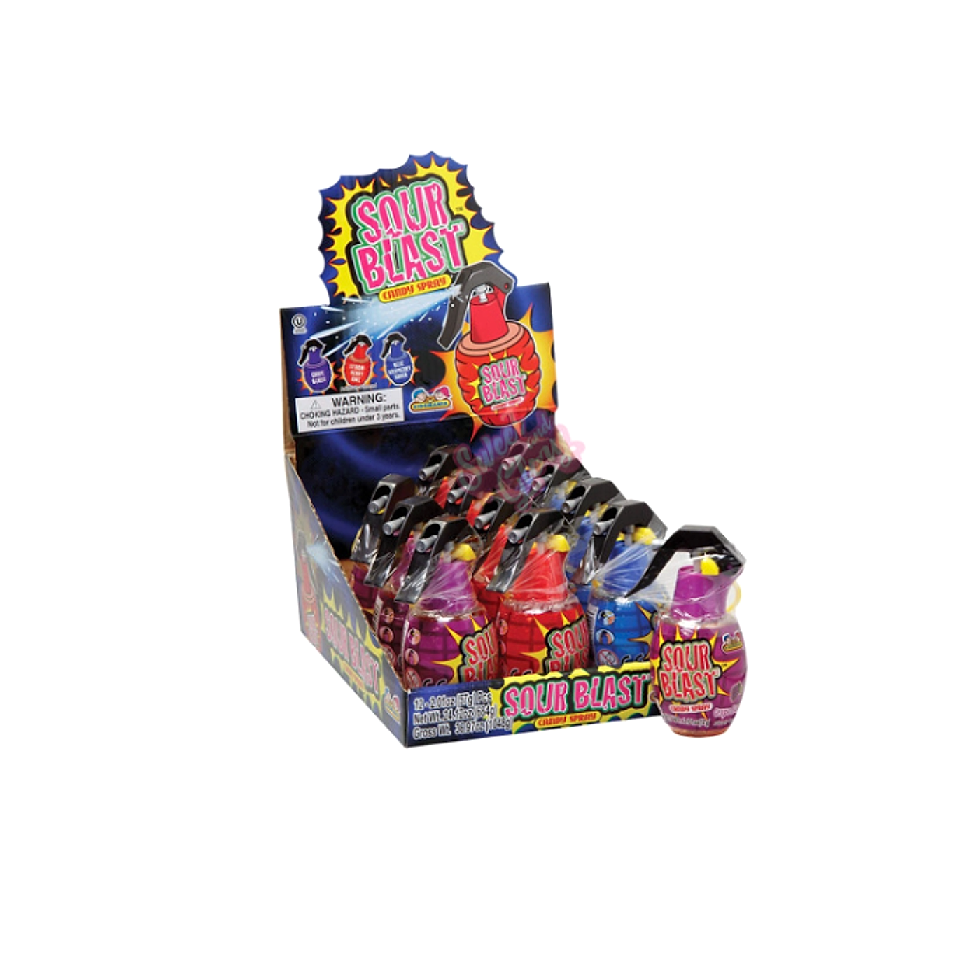 Sour Blast Candy Spray 57g - 12ct
