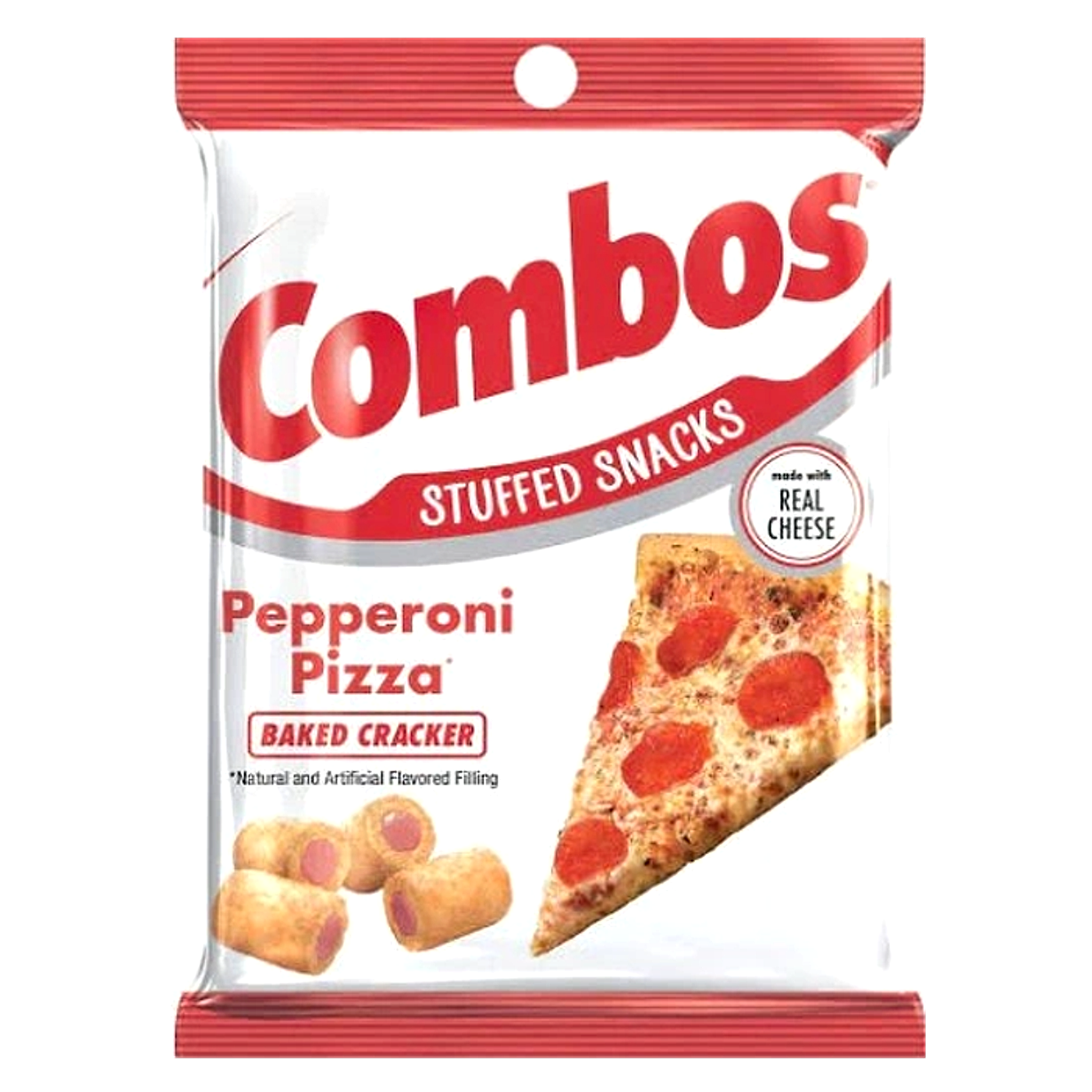 Combos Stuffed Snacks (Baked Cracker) - Pepperoni Pizza - 178g -12ct