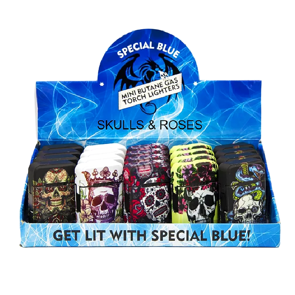 Special Blue - Skulls & Roses- 20ct