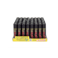 Clipper RAW Black Series Lighters - 48ct