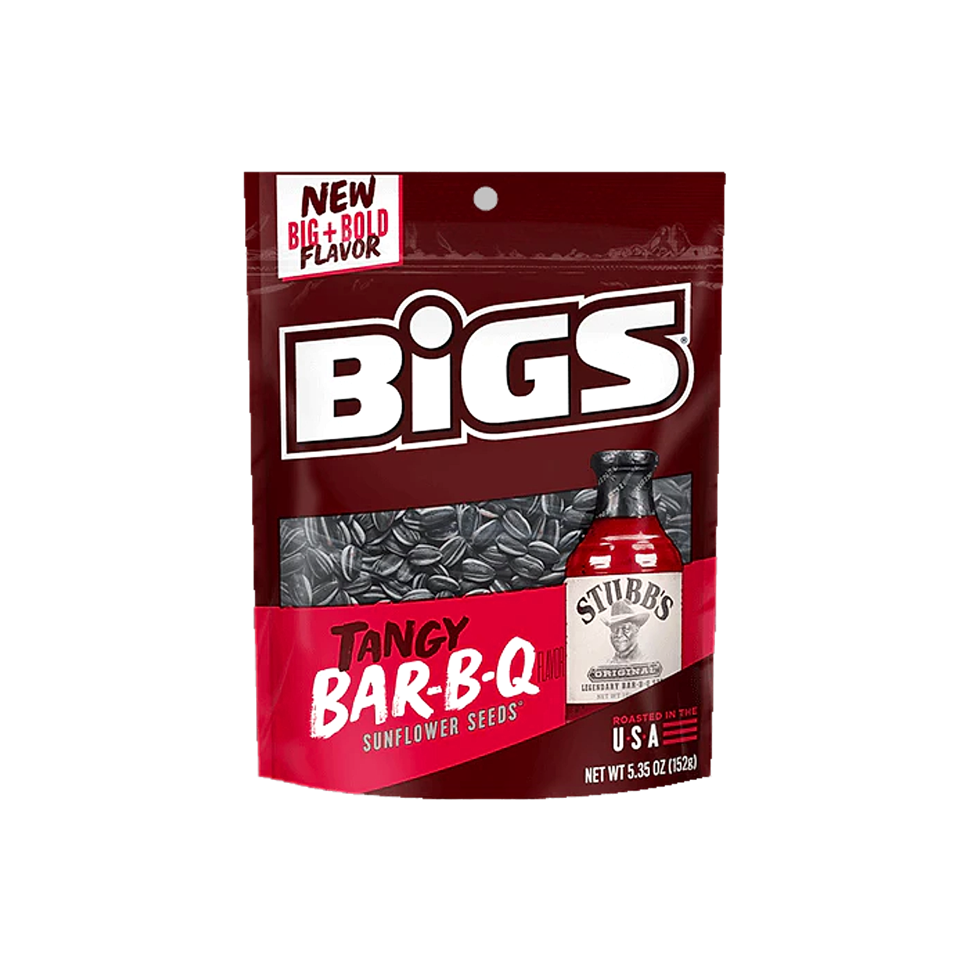 Bigs Sunflower Seeds- Tangy BAR-B-Q - 152gm - 12ct