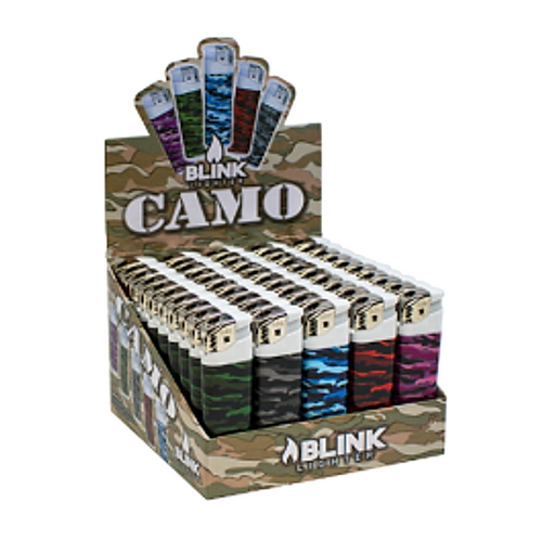 Blink - Camo  Lighters - 50ct