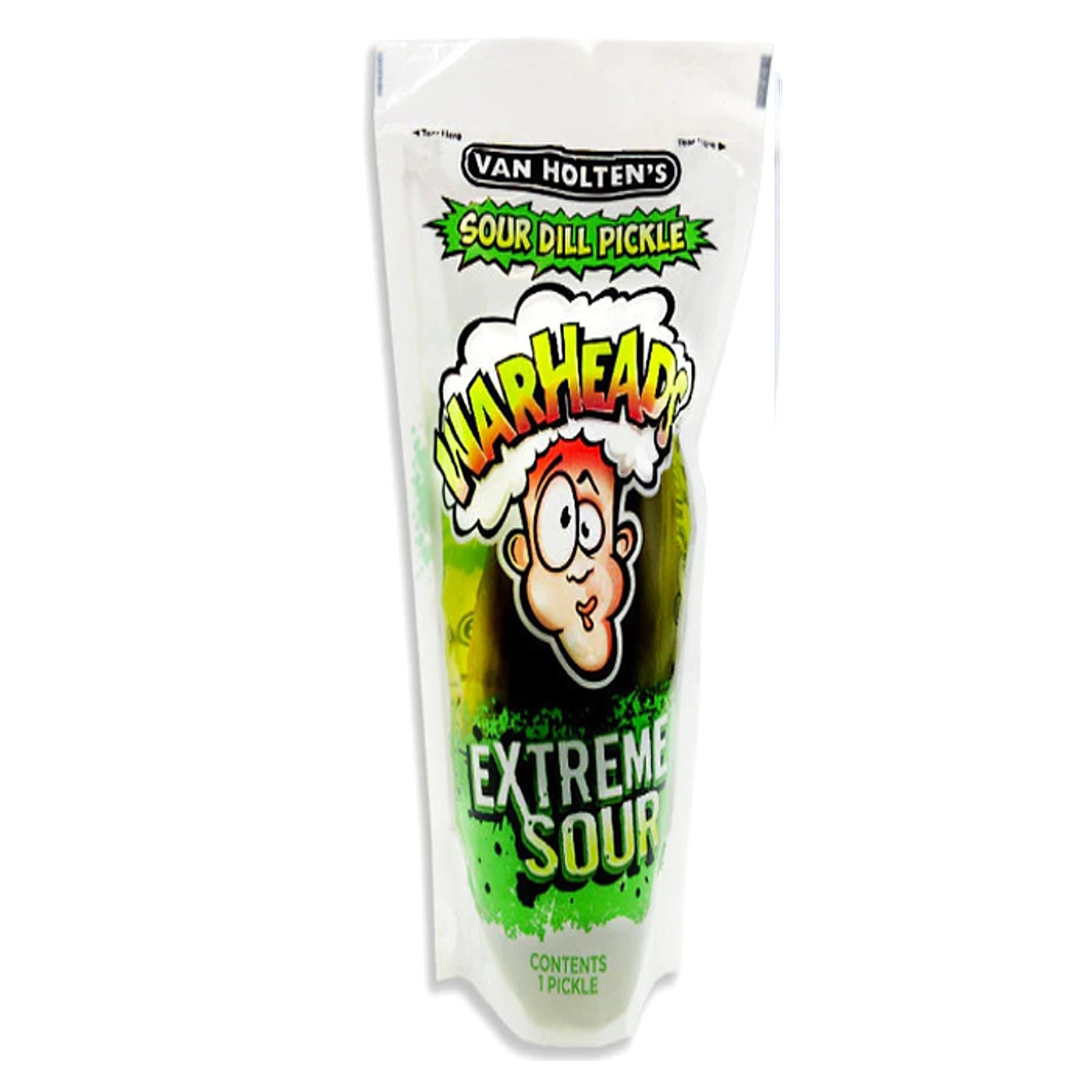 Van Holten's - Sour Dill Warheads Pickles - 5oz -12ct