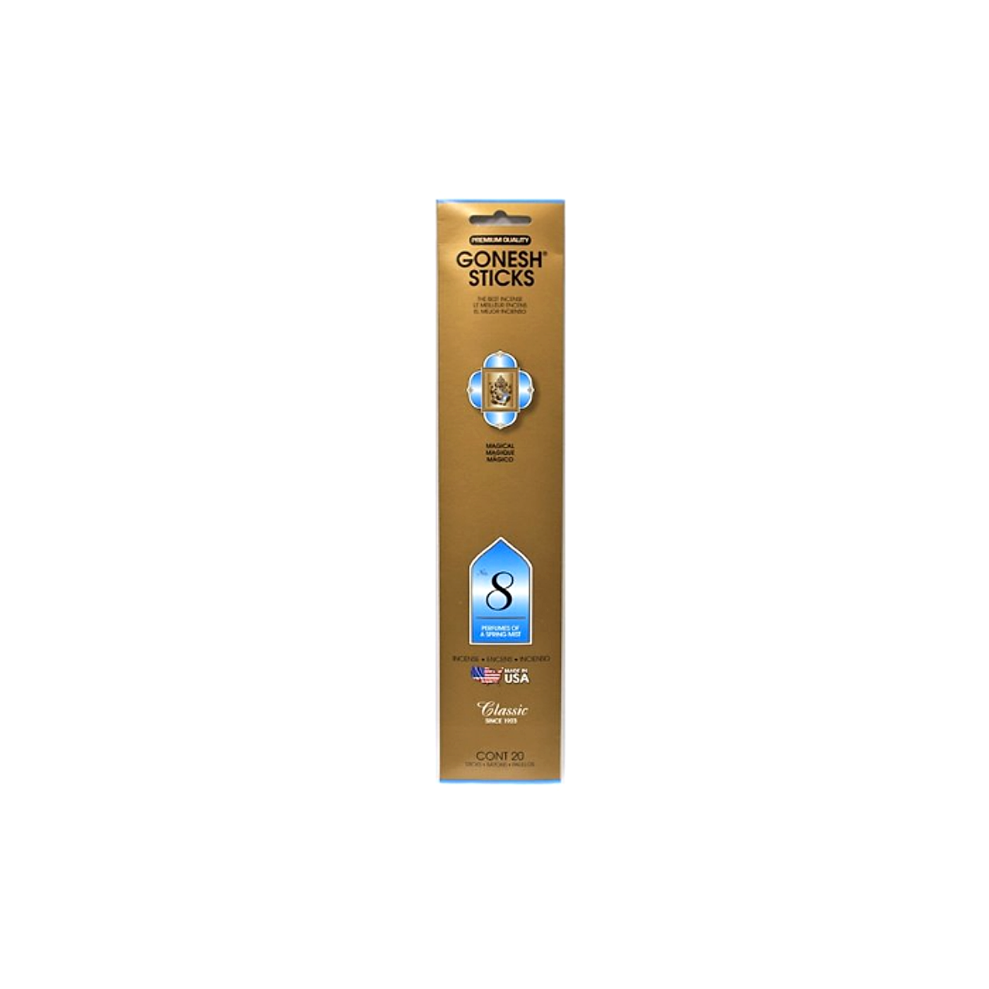 Gonesh Incense Sticks - 4ct