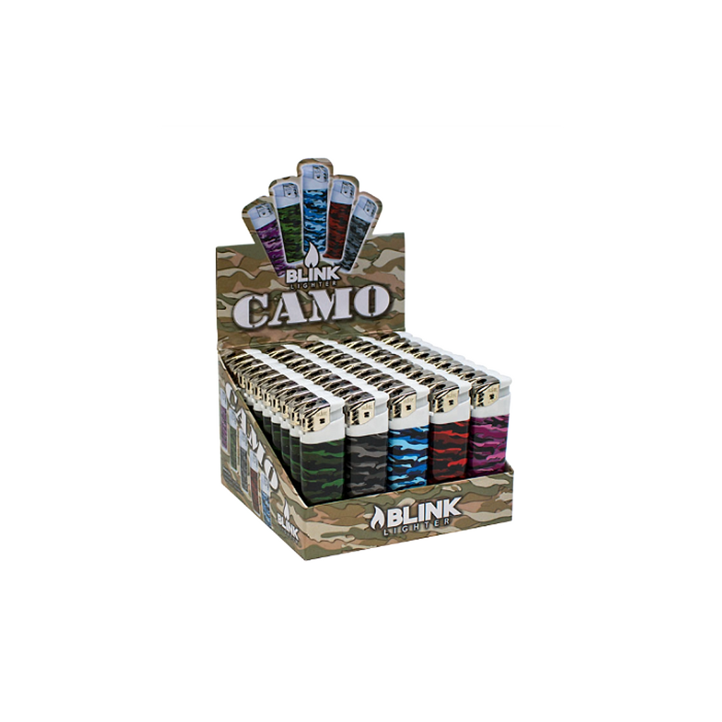 Blink - Camo  Lighters - 50ct