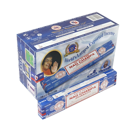 Satya Sai Nag Champa 15g Incense Stick -12ct