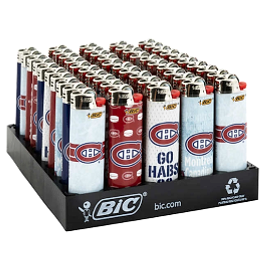 Bic Montreal Canadians Series Lighters -50ct