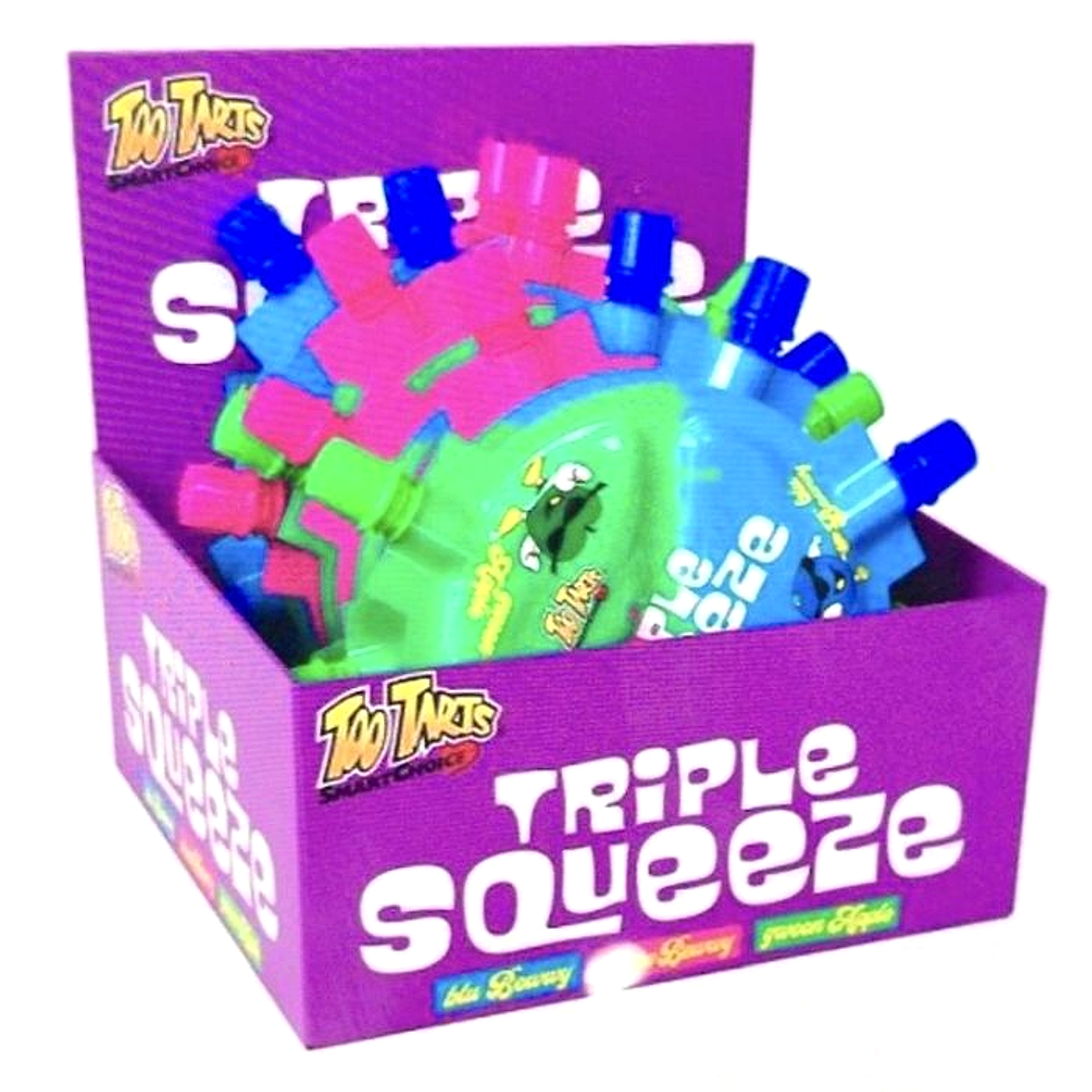 Too Tarts Triple Squeeze Candy 43g - 12ct