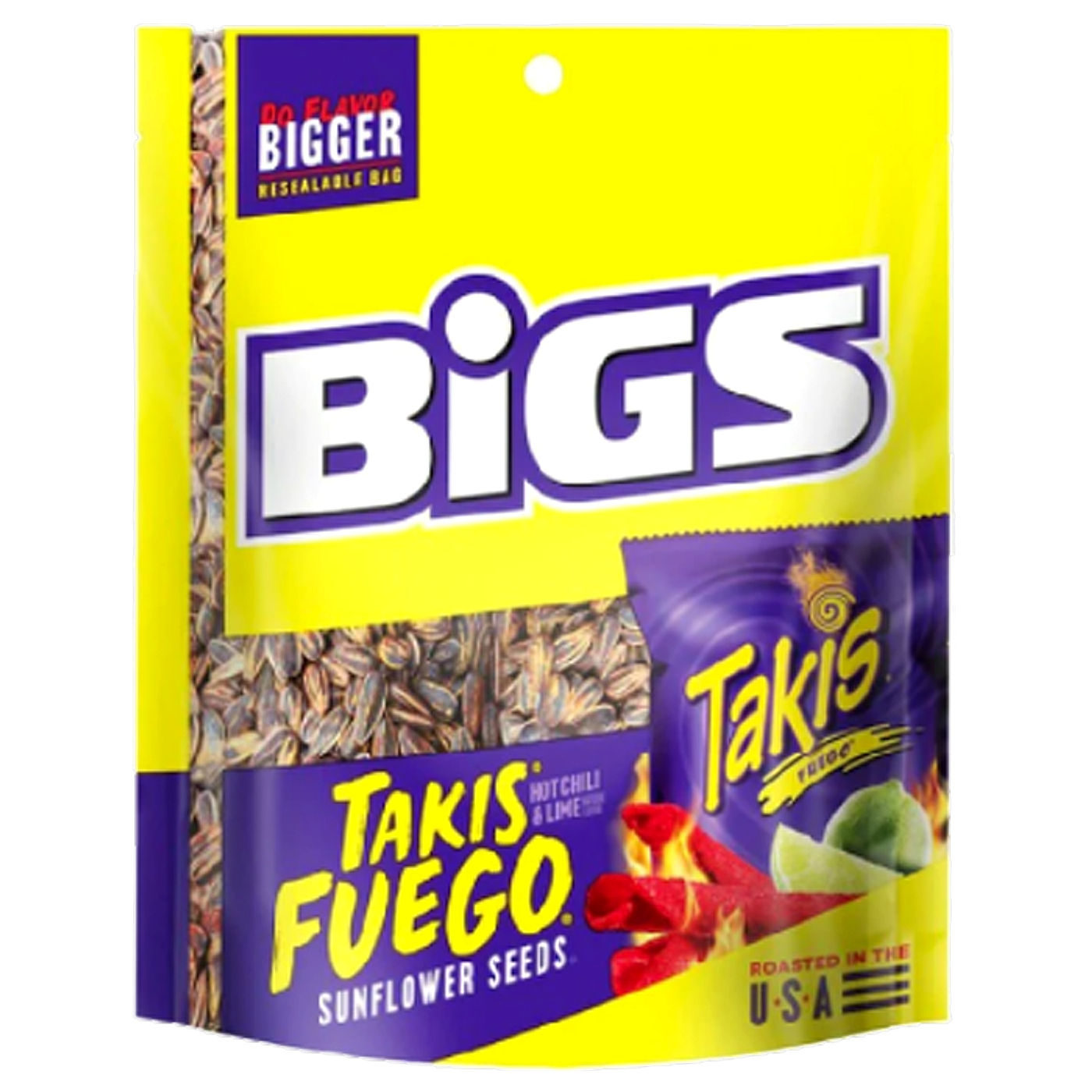 Bigs Sunflower Seeds- Takis Fuego - 152gm - 12ct